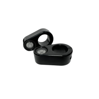 Libelka do tyczki o ⌀ 25mm z obejmą [level25mm]